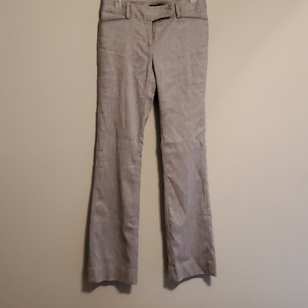 WHBM dress pants silver/ grey